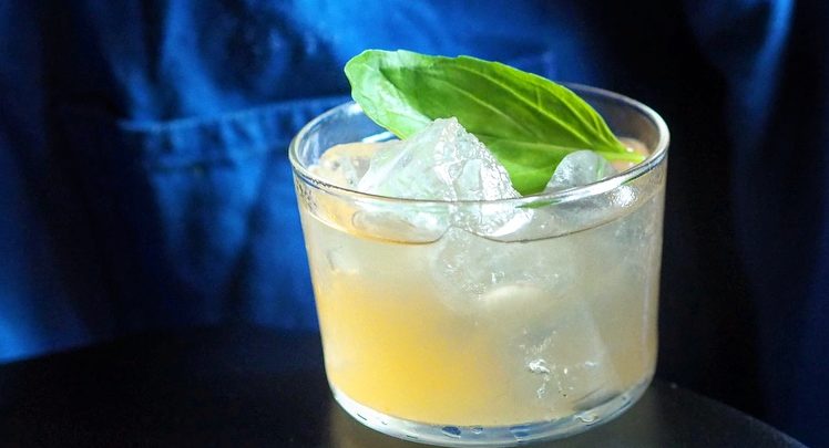 Le cocktail vodka-gin-pamplemousse du Syndicat Cocktail Club