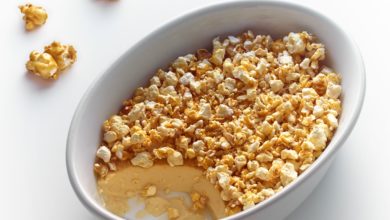 La crème brûlée pop-corn de yann Menguy